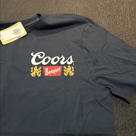 NWT Royal Navy Blue Coors Banquet T-Shirt size medium - Picture 2 of 7